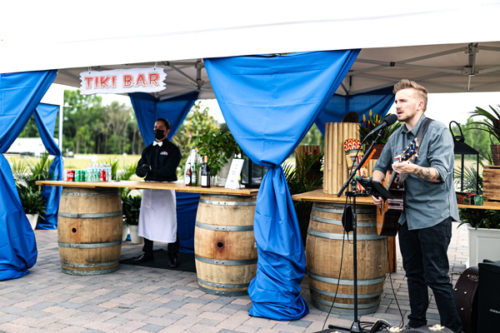 tiki bar guitarist ydm rivington grand opening