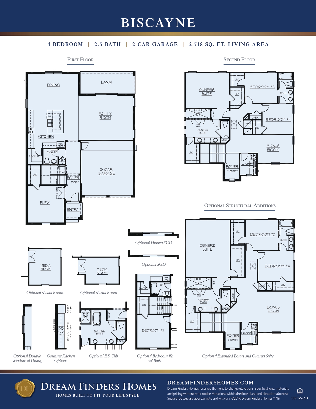 Biscayne house plan by Dream Finders Homes.