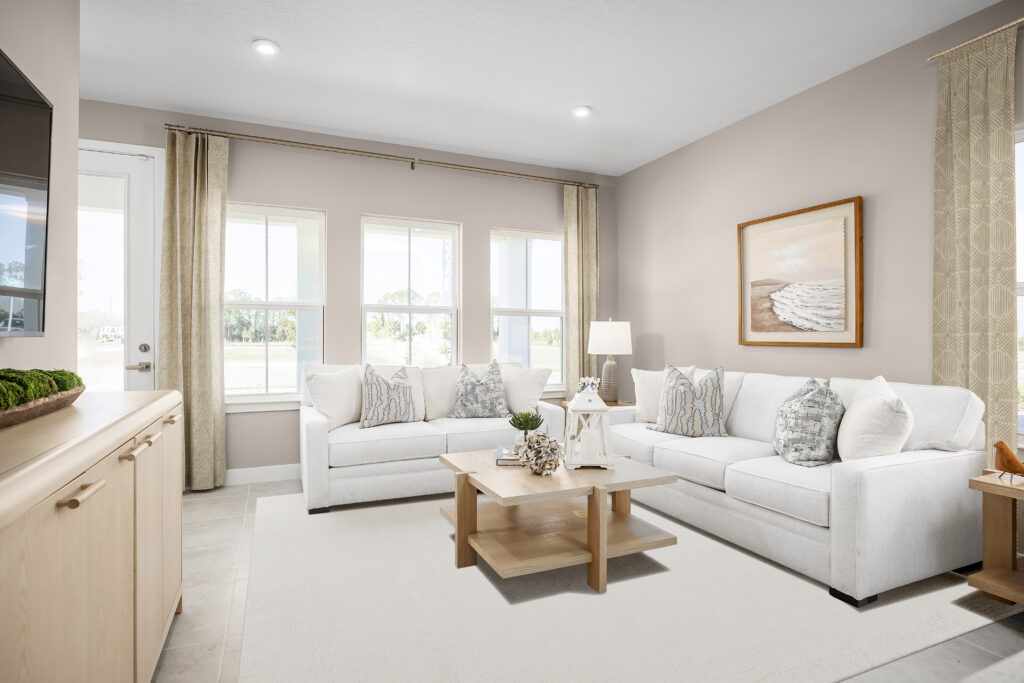 ryan homes allegro living room